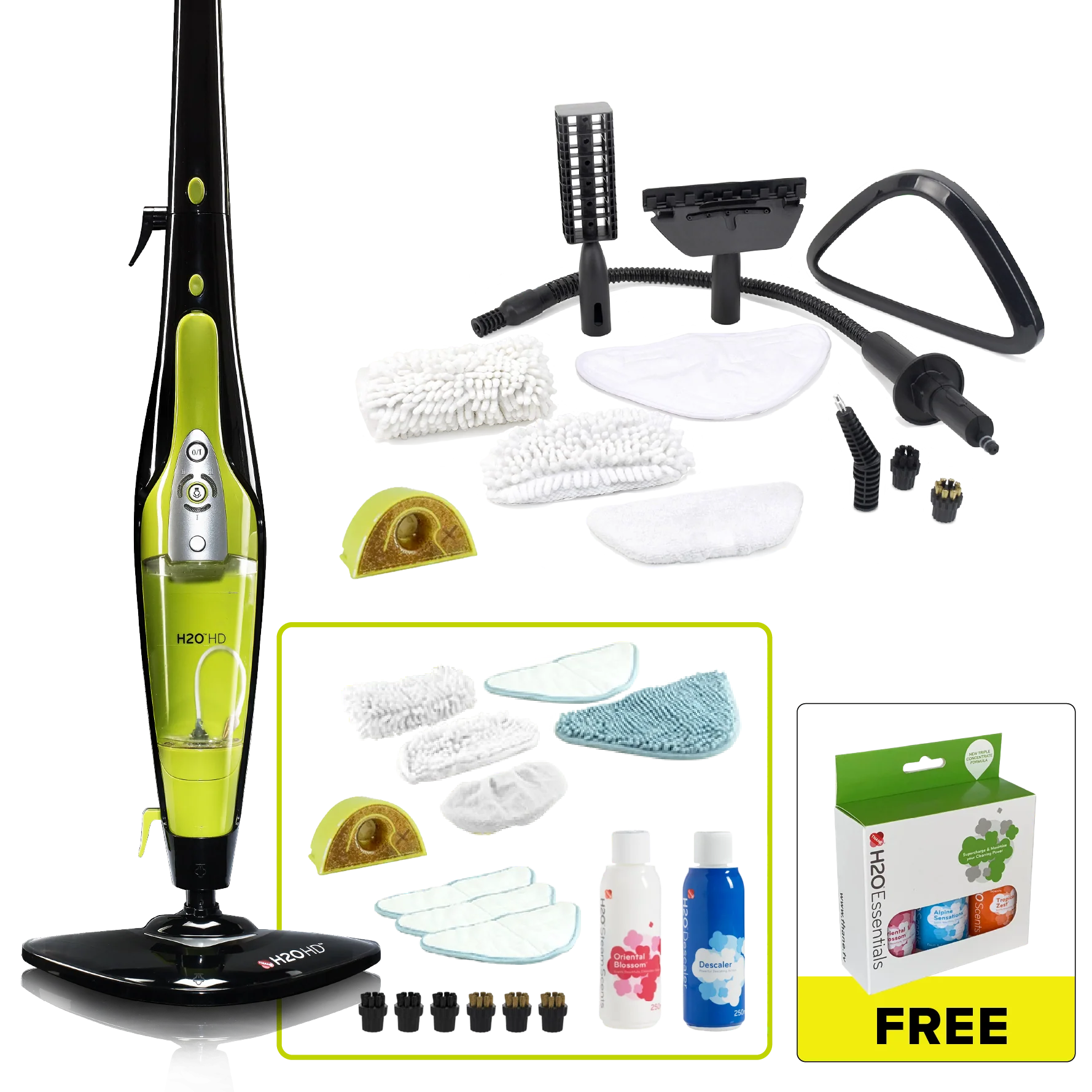 H2O Steam Mops & Cleaners